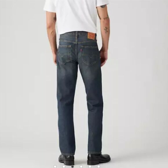 Levi's 559 Relaxed Straight Fit Men's Jeans Size 34 x 30 Range Dark Wash - Picture 2 of 9